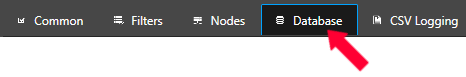 Database Tab