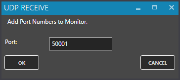 UDP Add Port